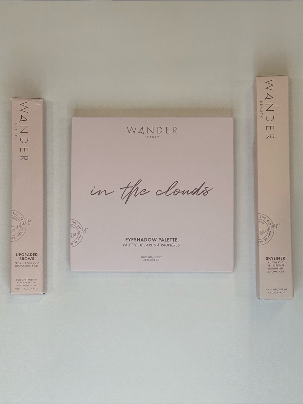 Wander Beauty Soft Pink 'In The Clouds' Eyeshadow Palette & Eye Essentials